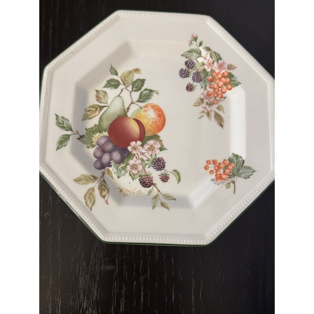 Johnson Brothers Fresh Fruit Octagonal Plate 7.5" Made in England Vintage - Picture 2 of 4